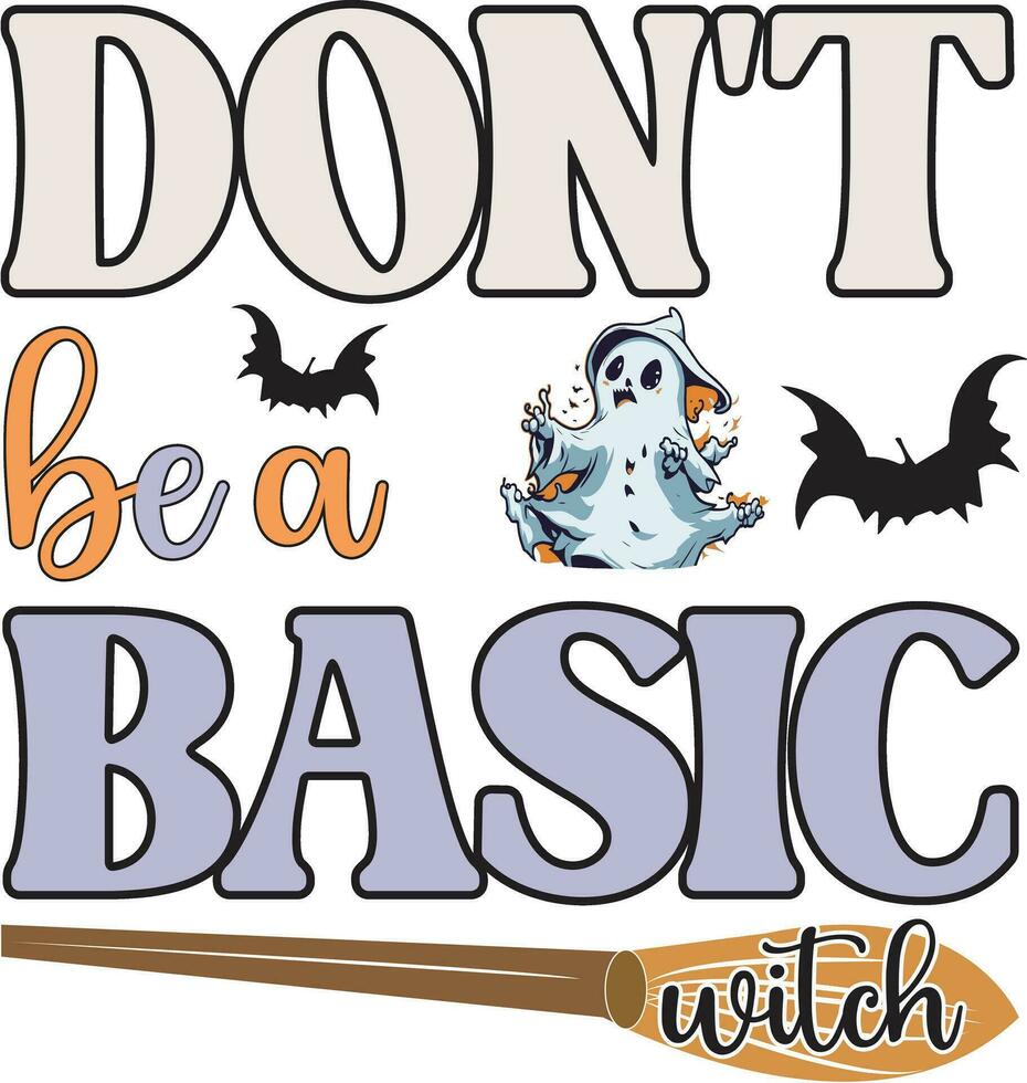 Halloween Quotes Vector Design