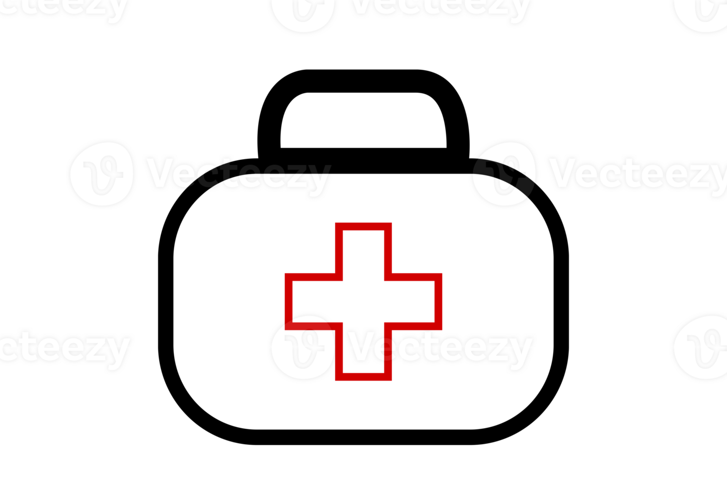 nurse bag icon isolate on transparent background PNG file