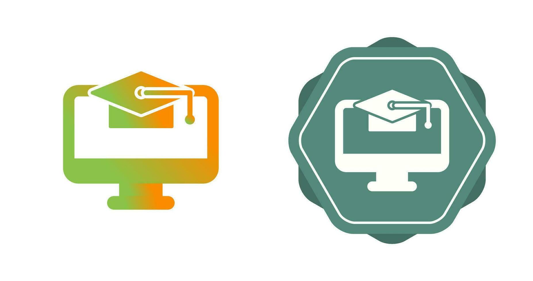 Online Education Vector Icon