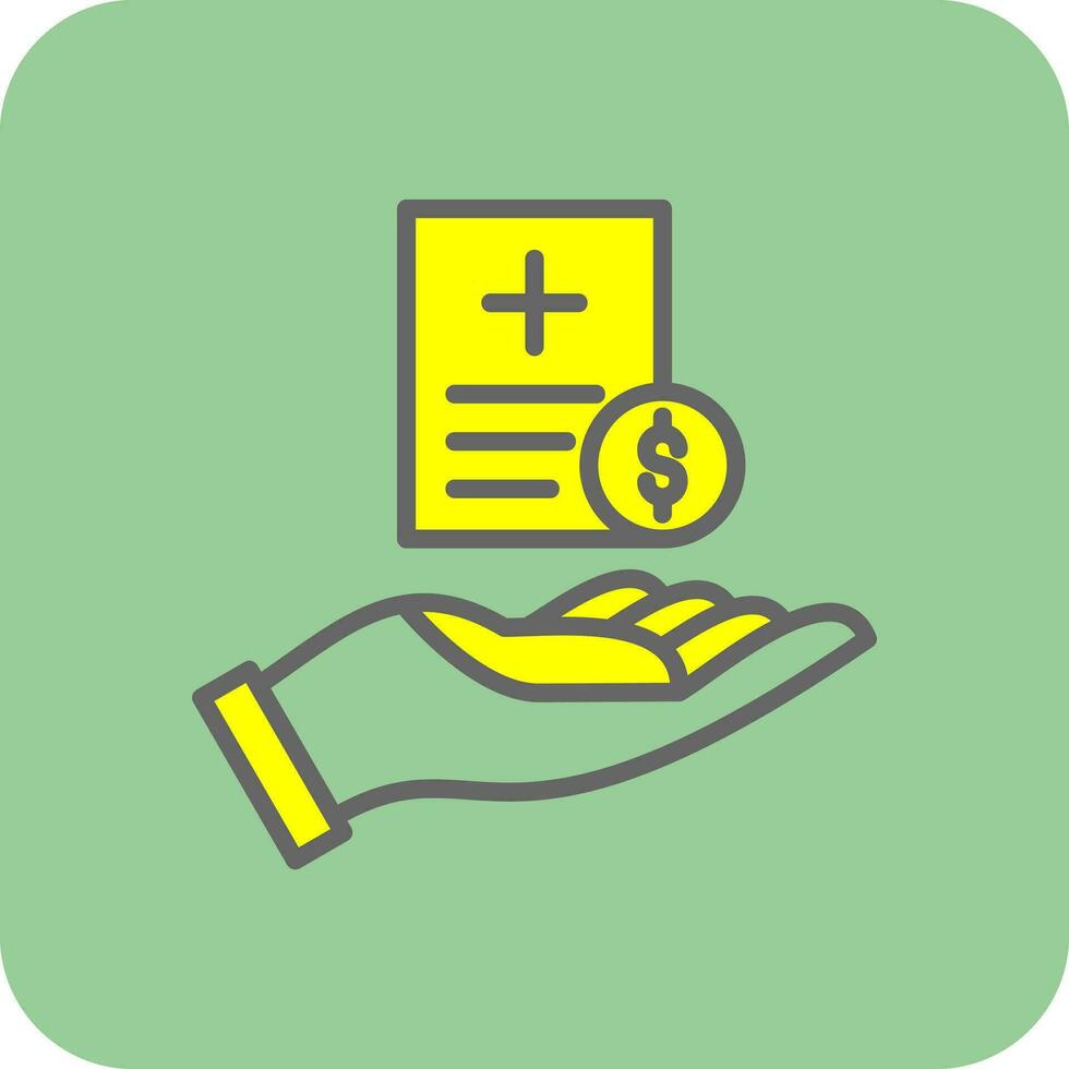 Paycheck Vector Icon Design