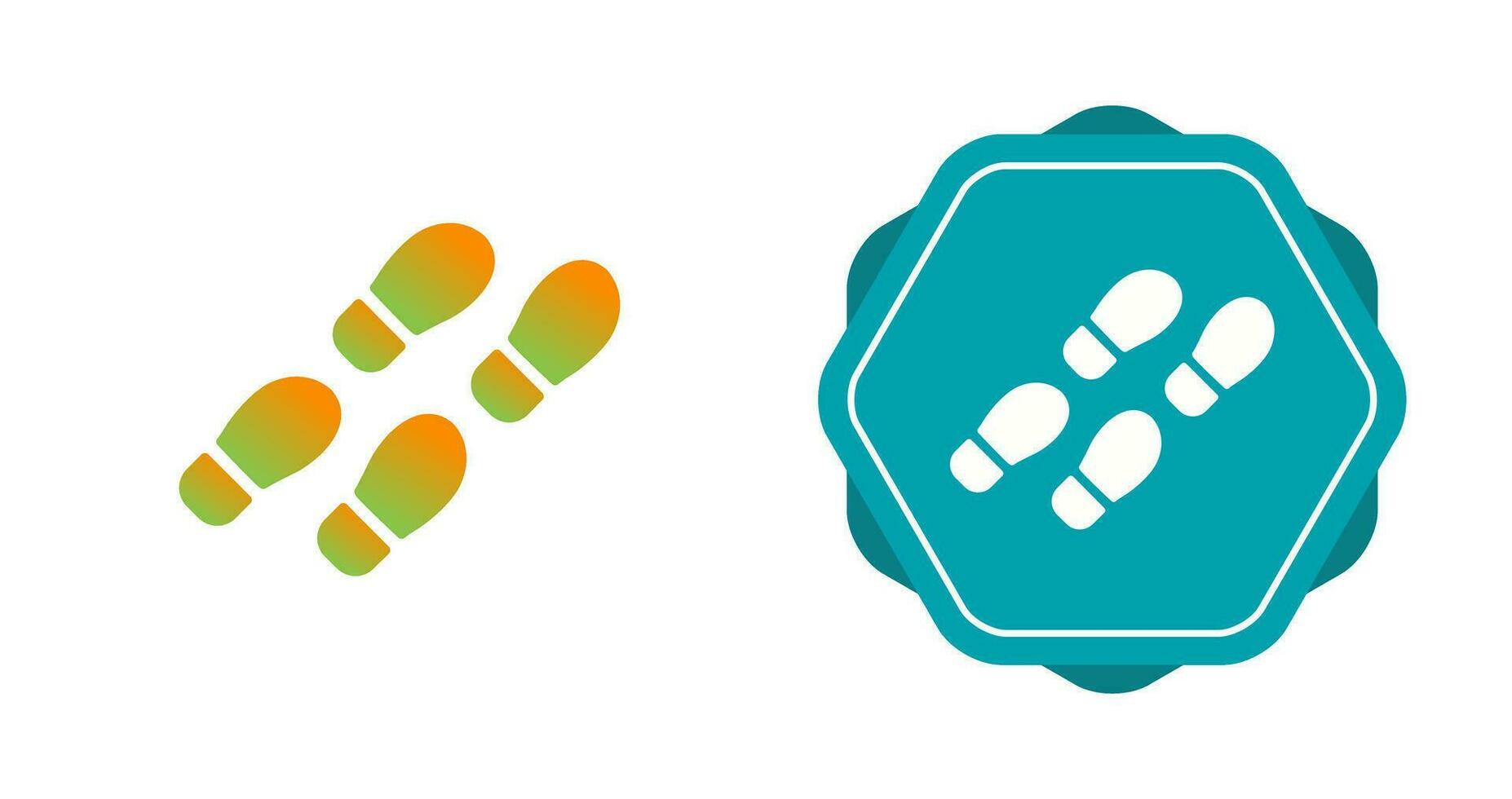 Footprint Vector Icon