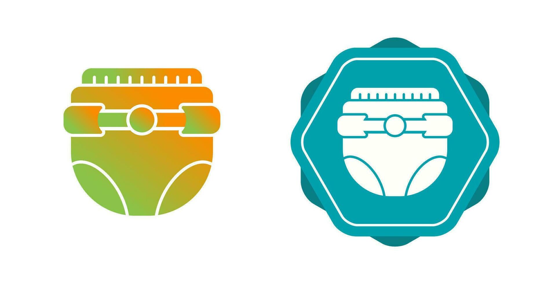 Diaper Vector Icon