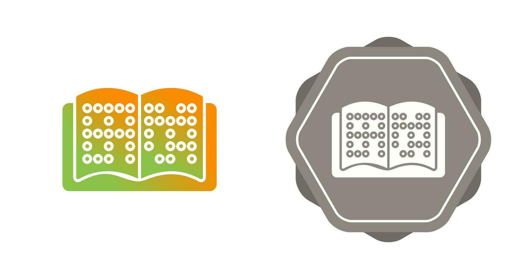 Braille Vector Icon