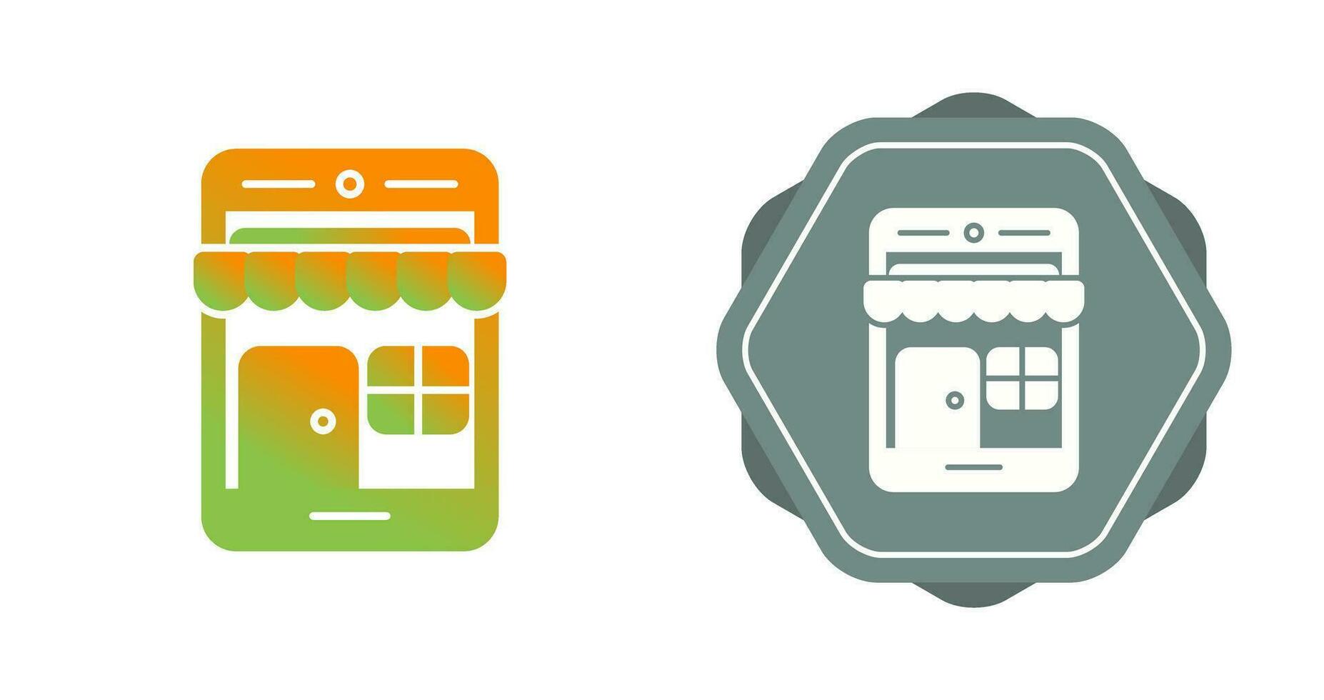 Online Shop Vector Icon