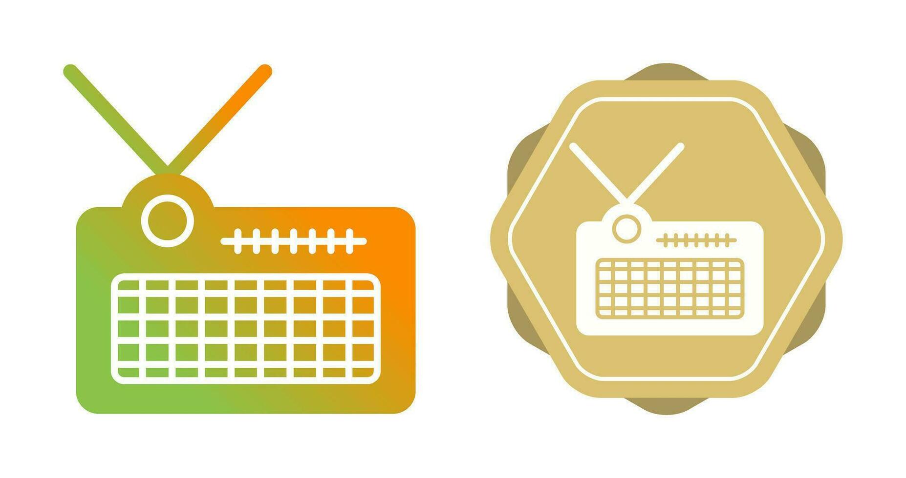 Radio Vector Icon