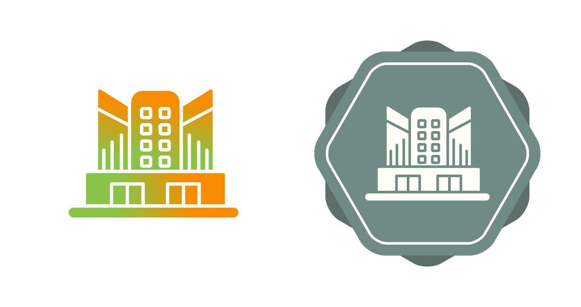 Office Building Vector Icon