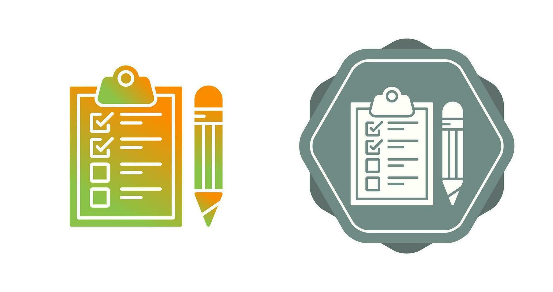 Exam Vector Icon
