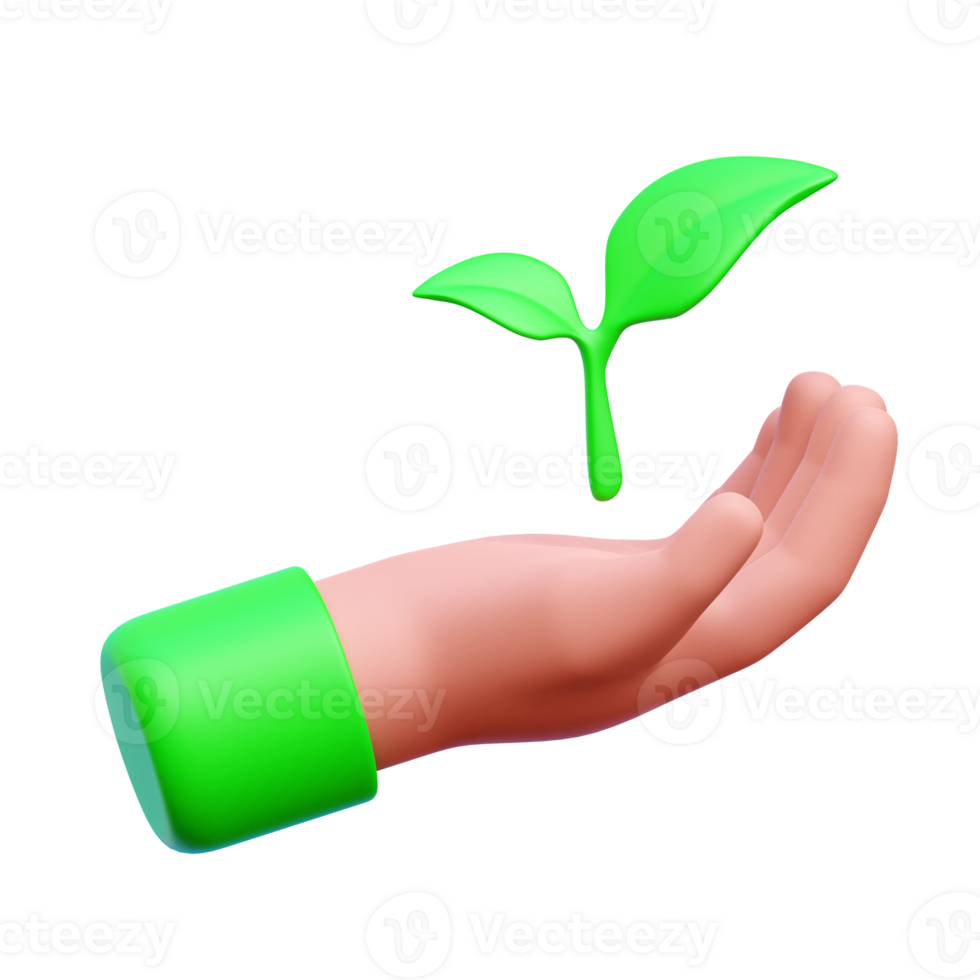 Ecology 3d Icon Illustrations png