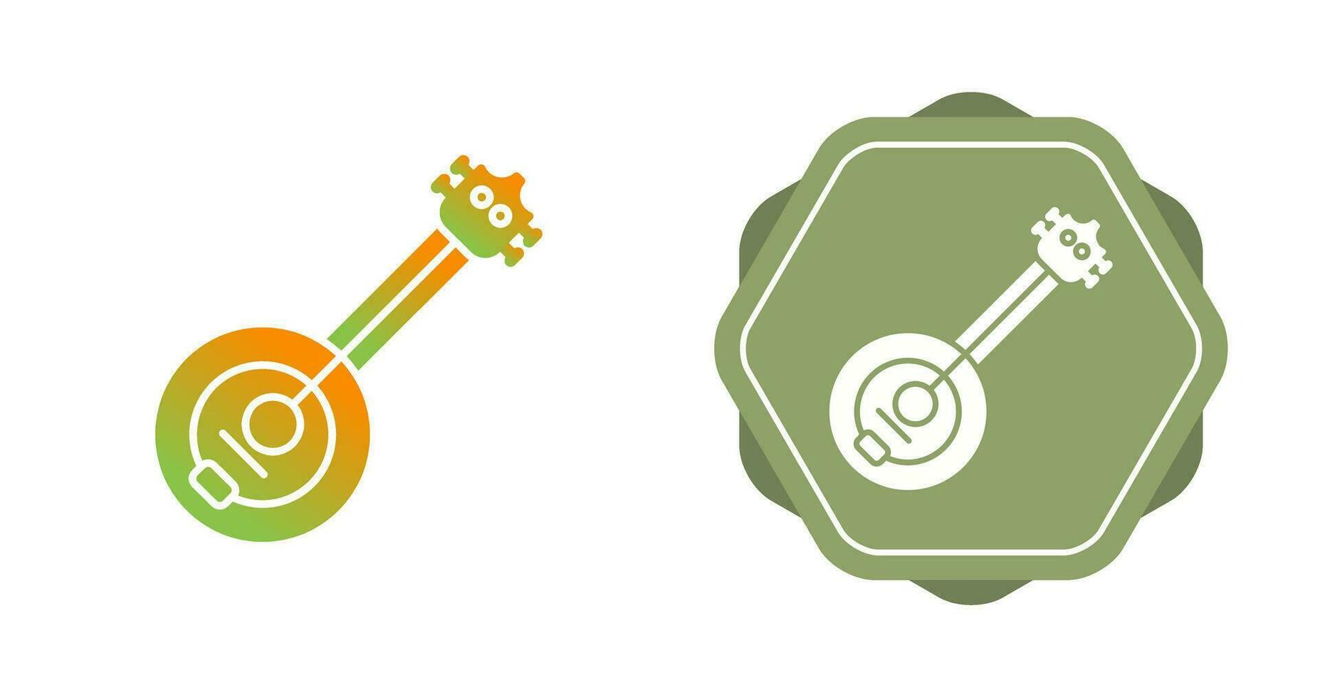 Banjo Vector Icon