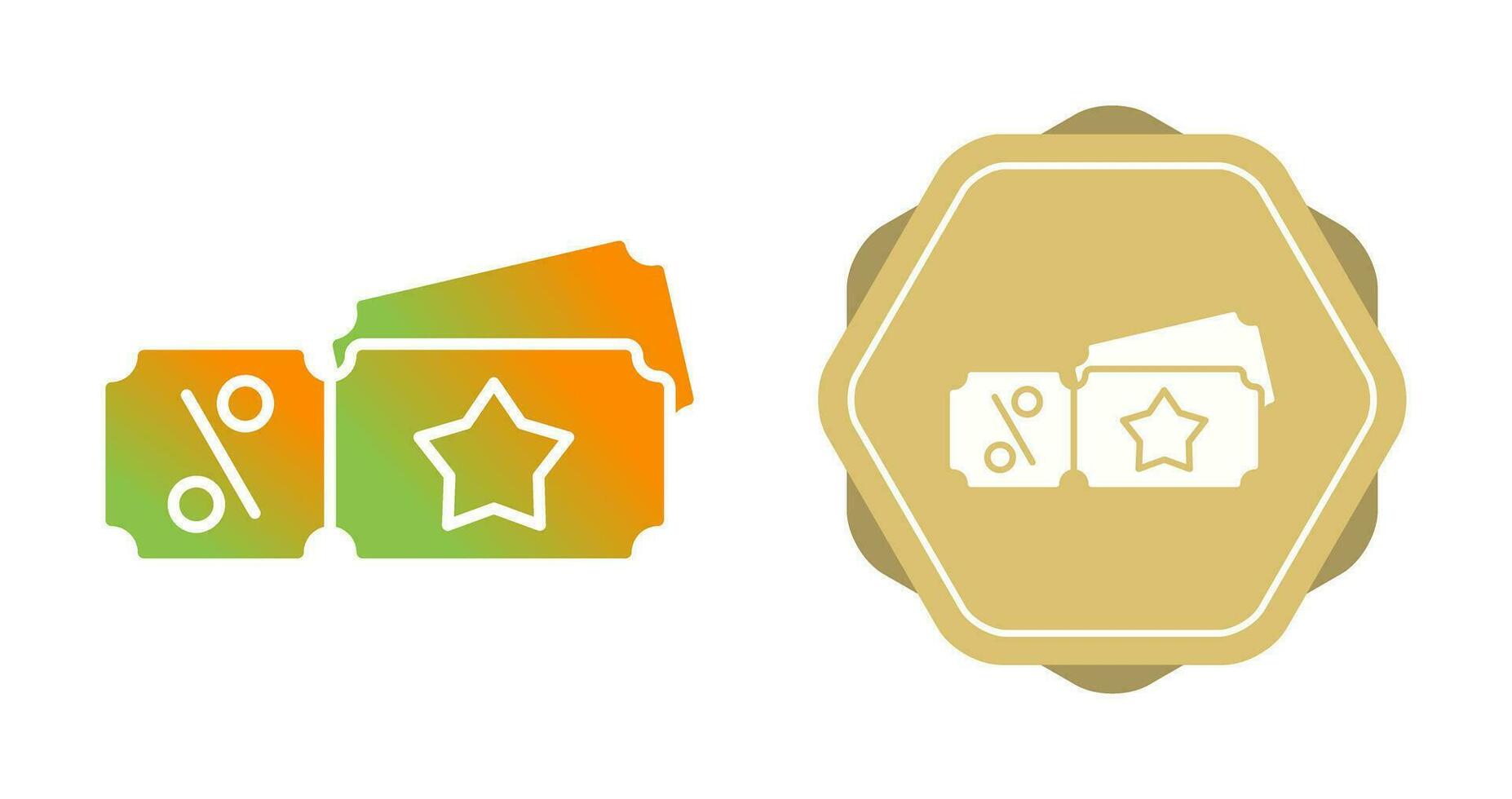 Discount Voucher Vector Icon