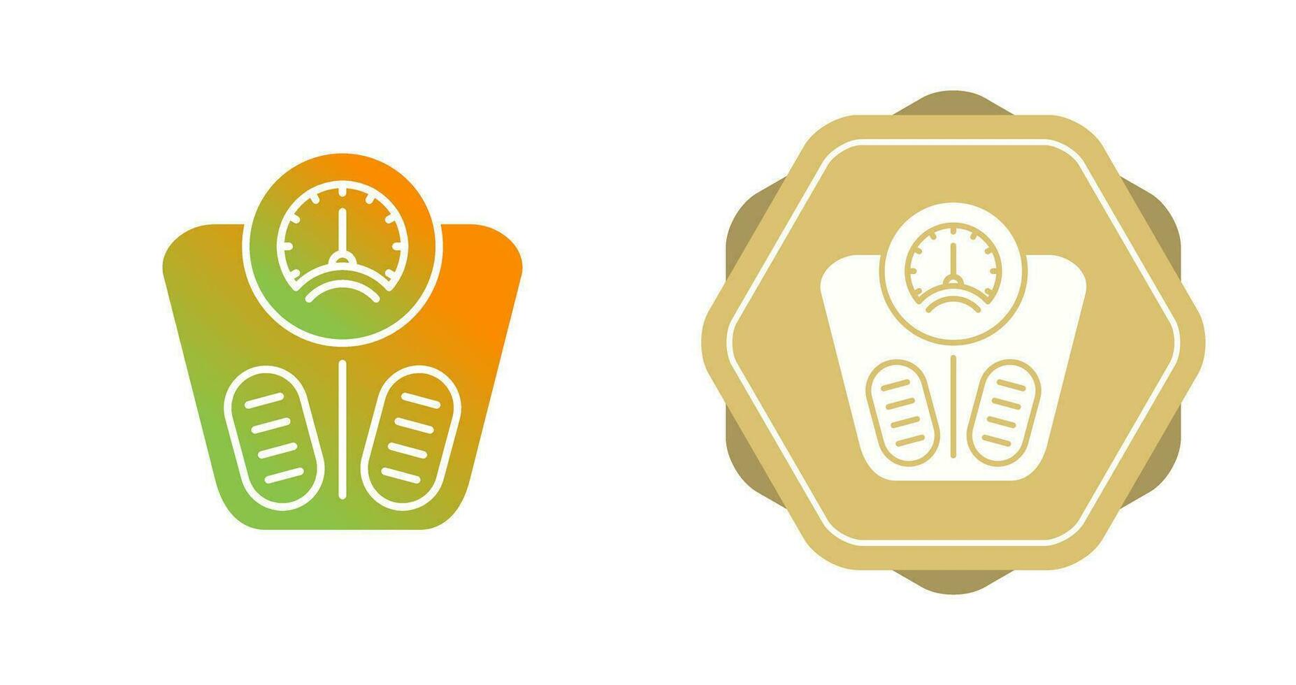 Weight Scale Vector Icon