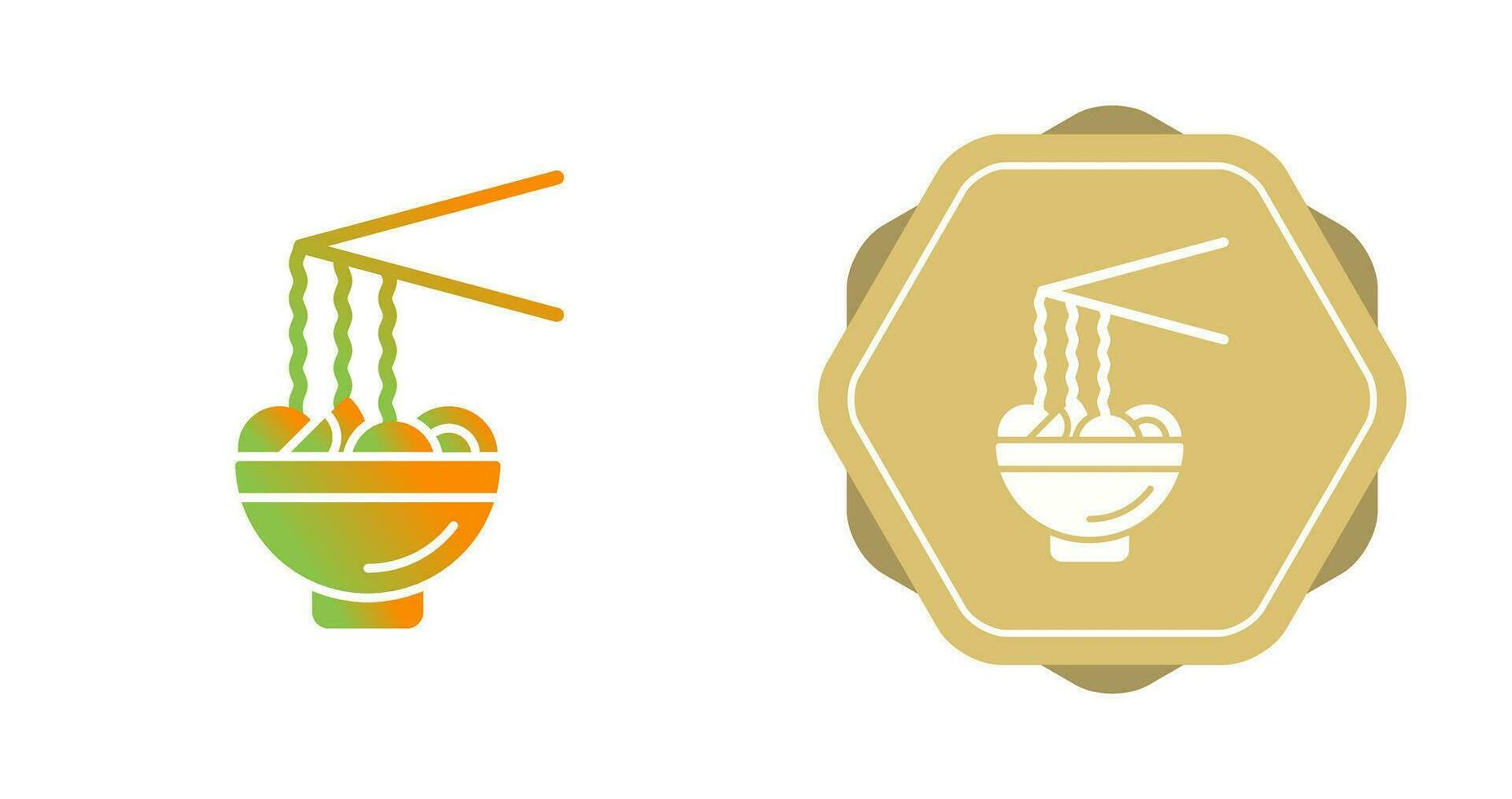 Asian Food Vector Icon