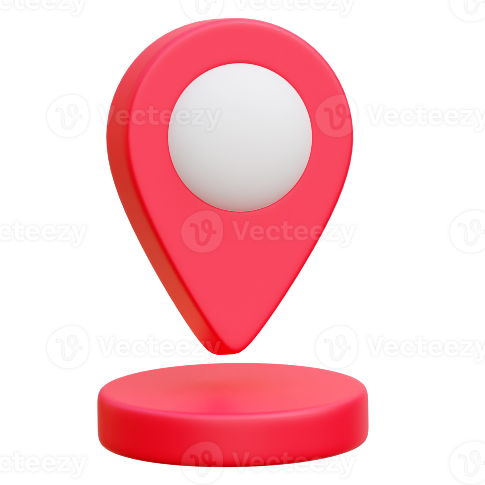 Location 3d Icon Illustrations png