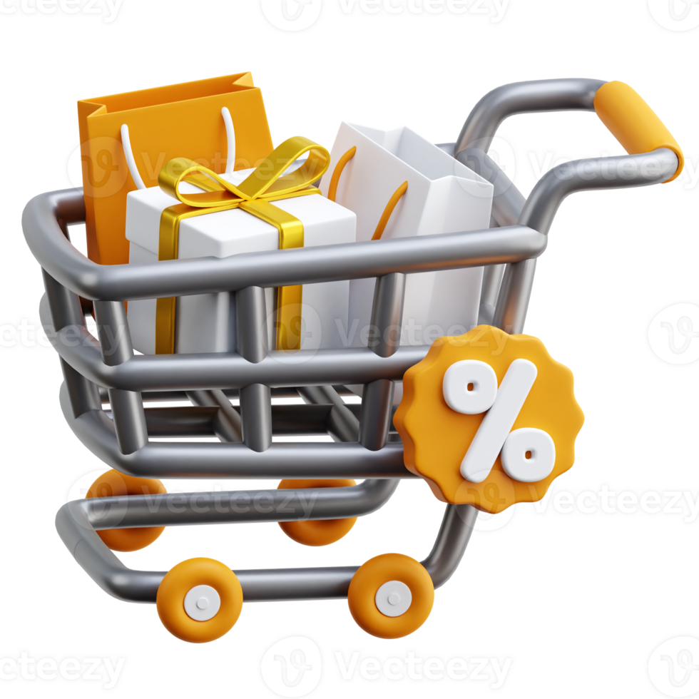 Shopping Sale 3d Icon Illustrations png