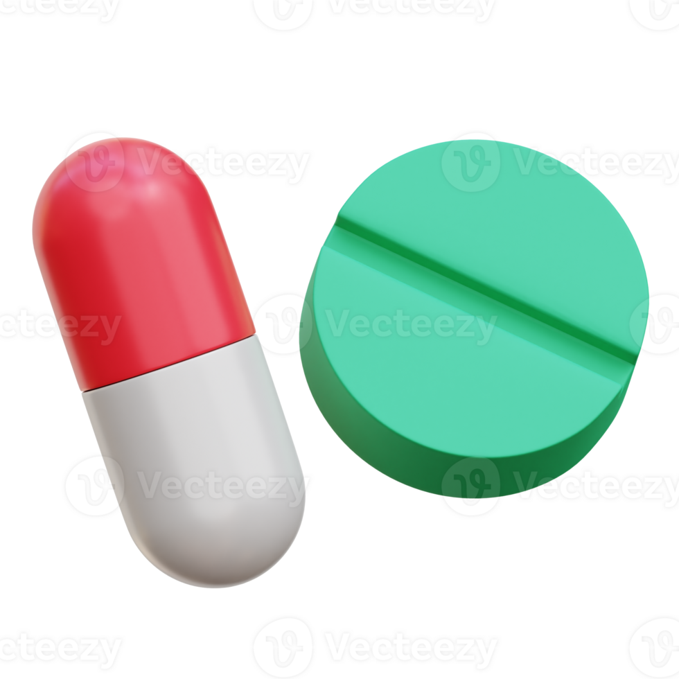 Medicine 3d Icon Illustration png