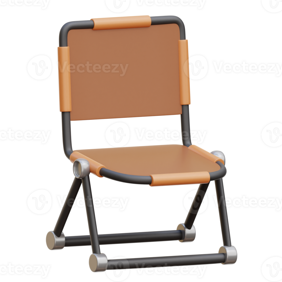 Folding Chair 3d Icon Illustrations png