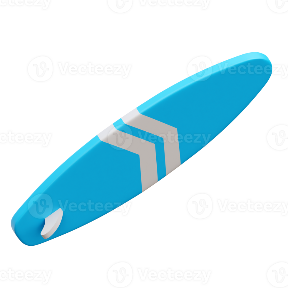 Surfing Board 3d Icon Illustrations png