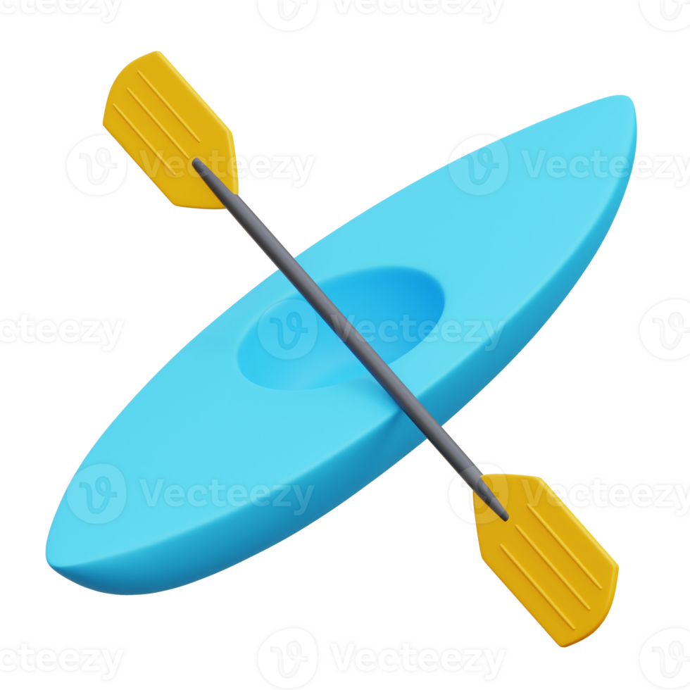 Kayak 3d Icon Illustrations png