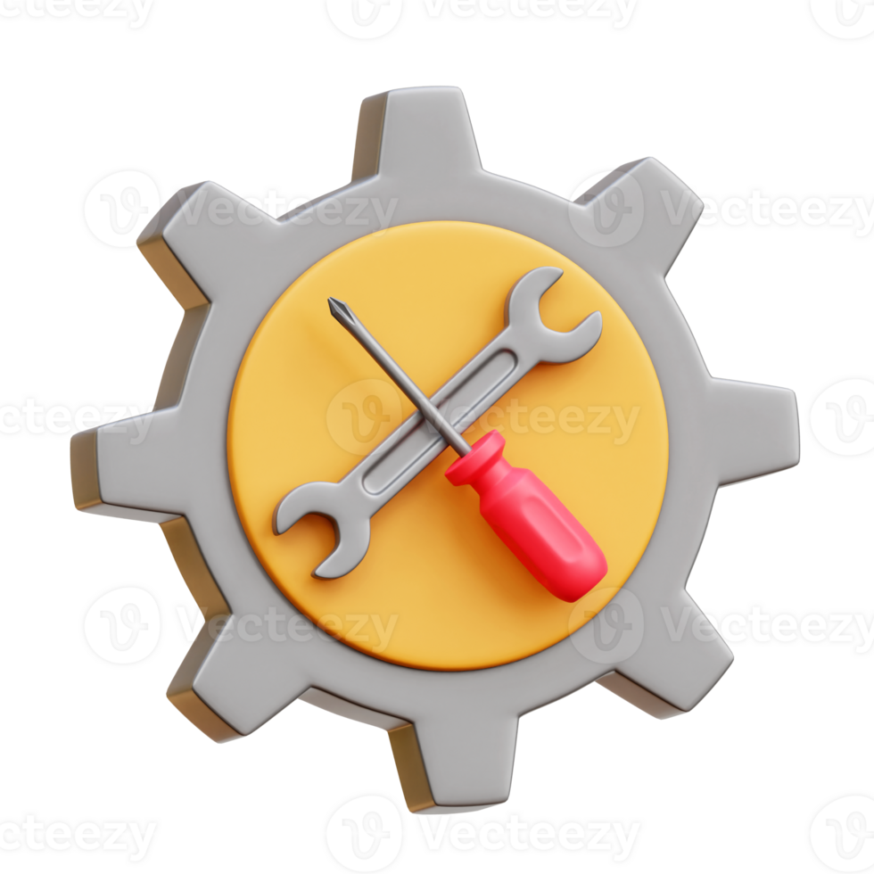 Setting 3d Icon Illustrations png