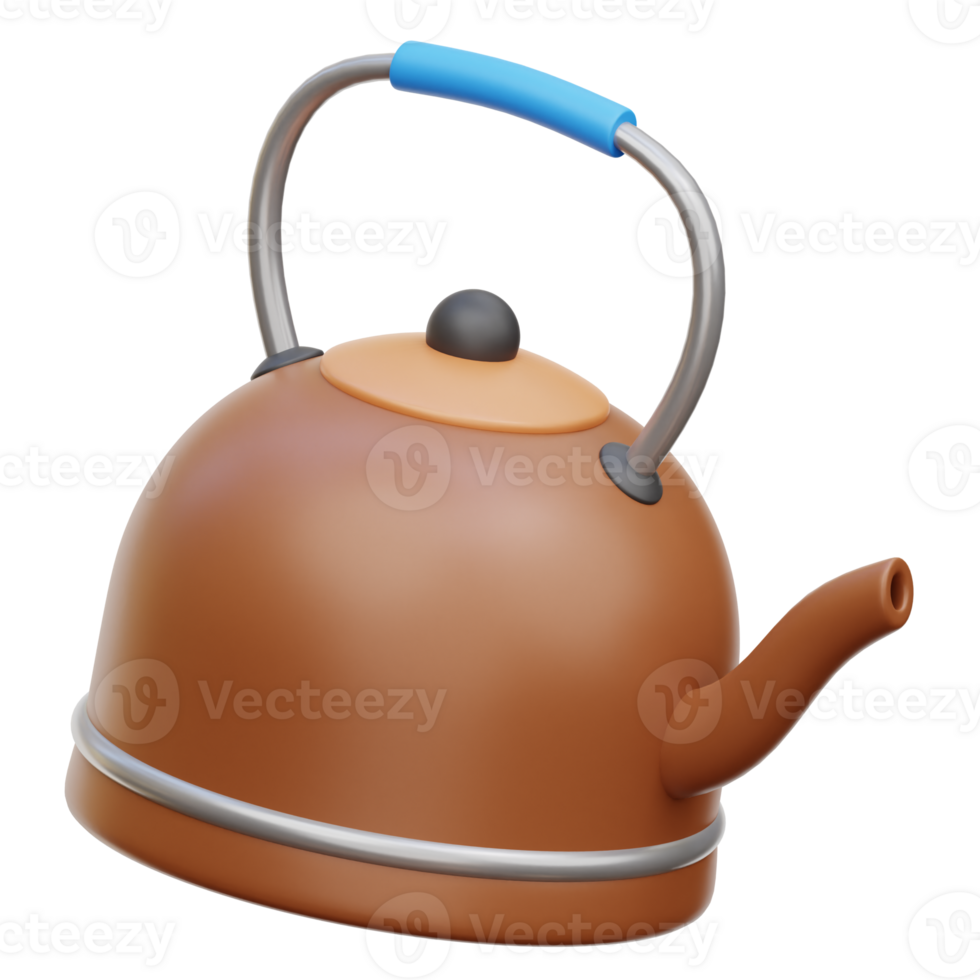 Kettle 3d Icon Illustrations png