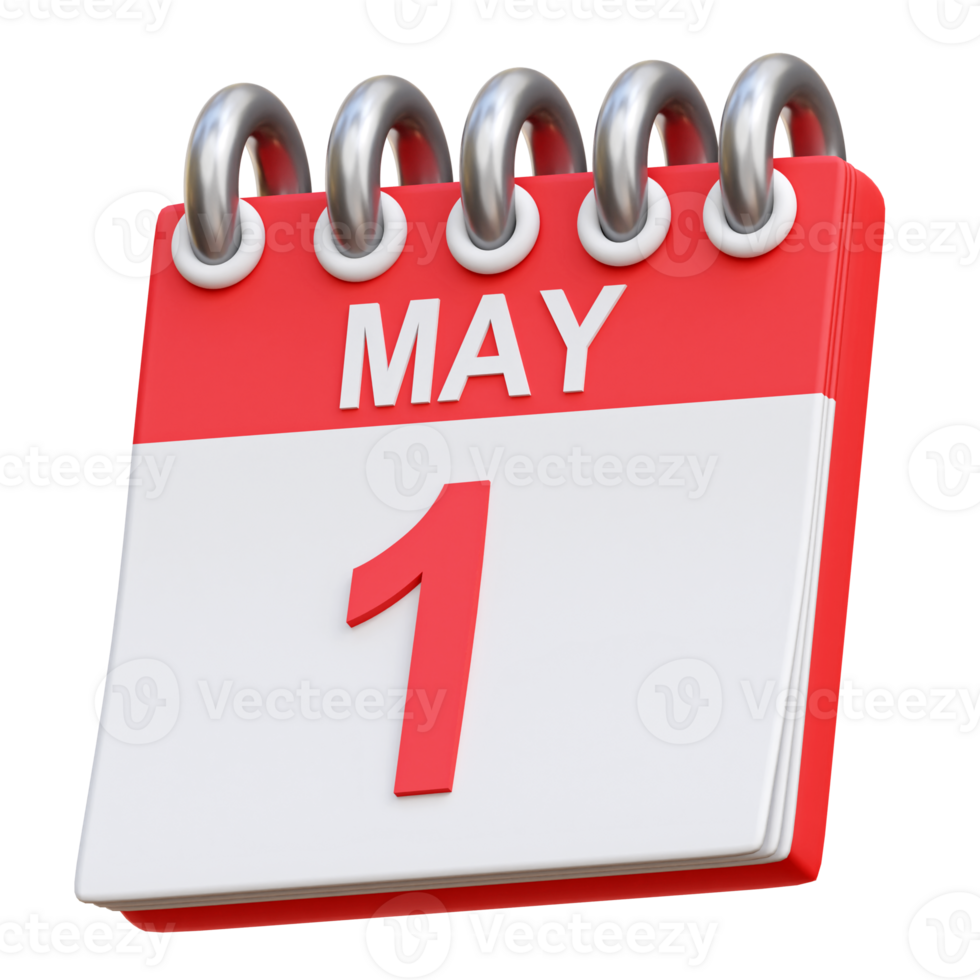 Labour Day 3d Icon Illustrations png