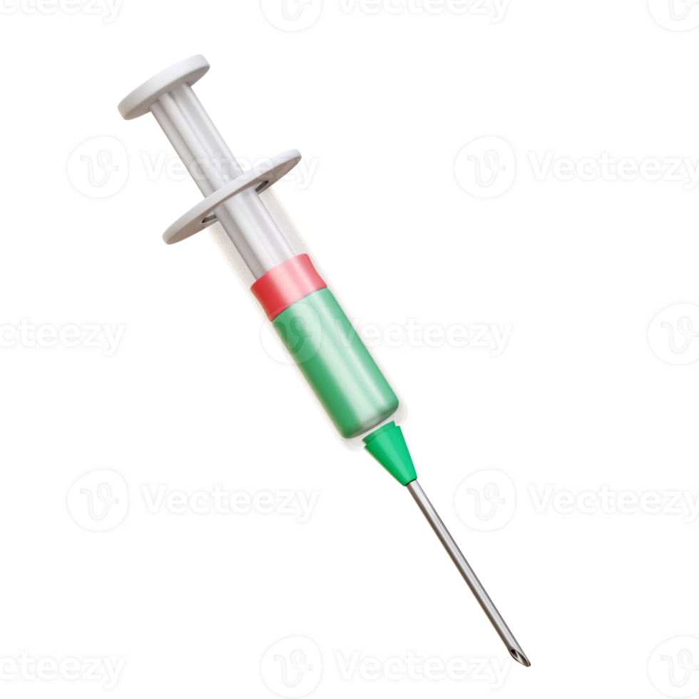 Injection 3d Icon Illustration png