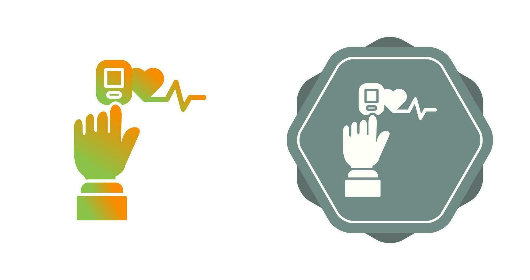 Pulse Oximeter Vector Icon