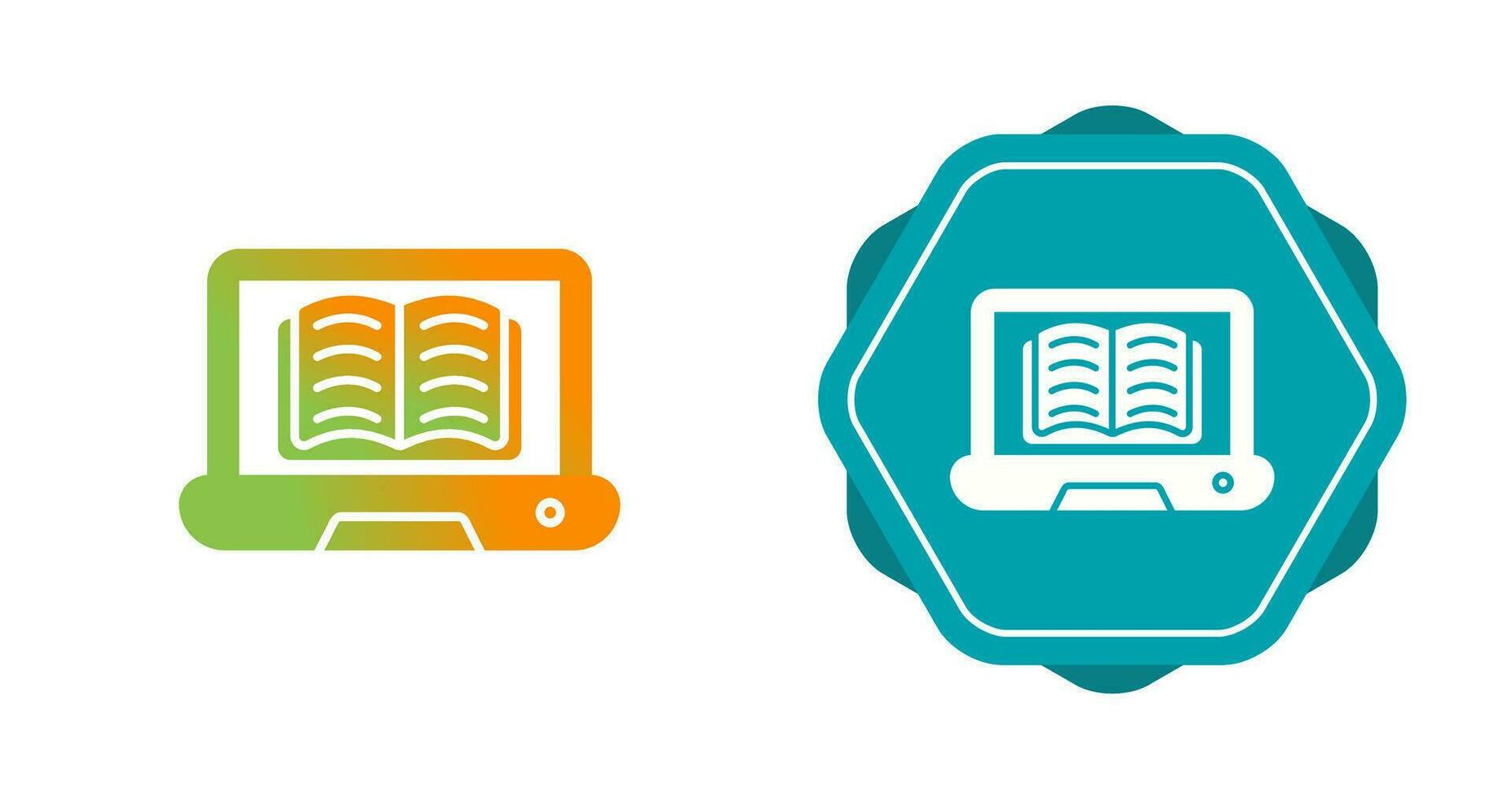 Online Learning Vector Icon