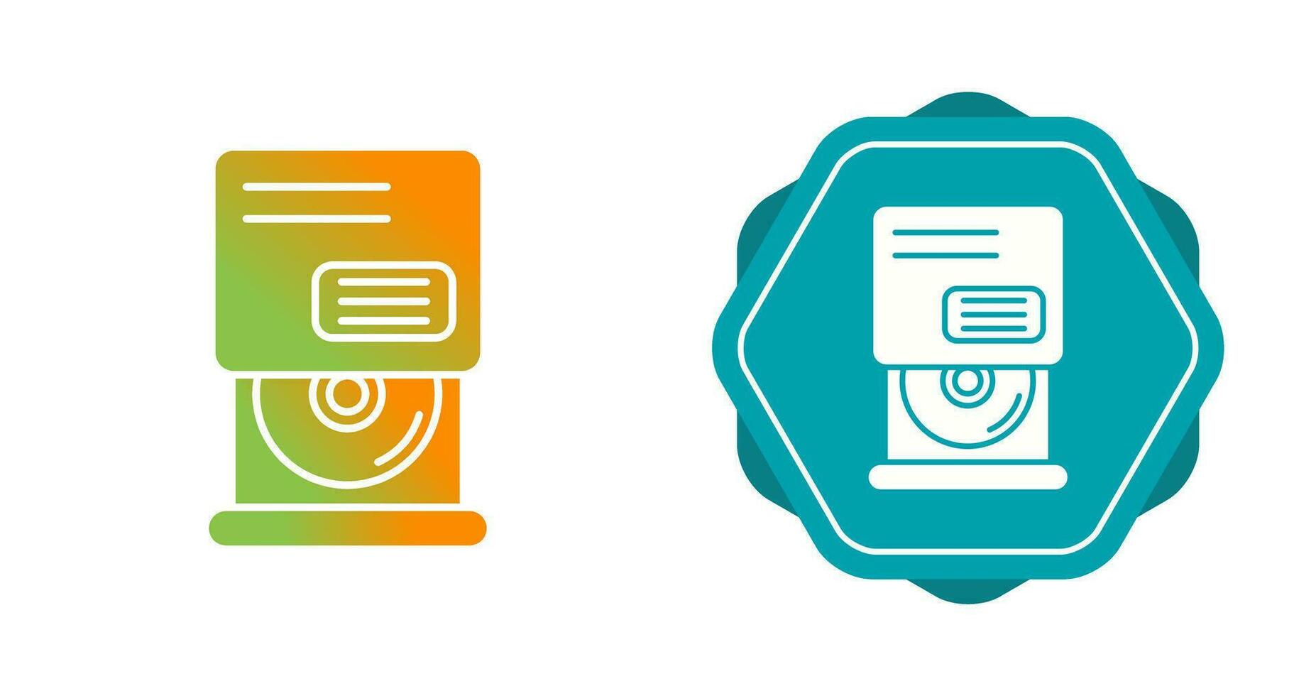 Cd Room Vector Icon