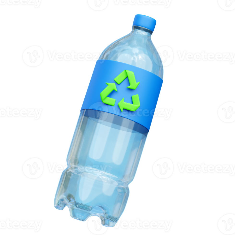 Eco Bottle 3d Icon Illustrations png