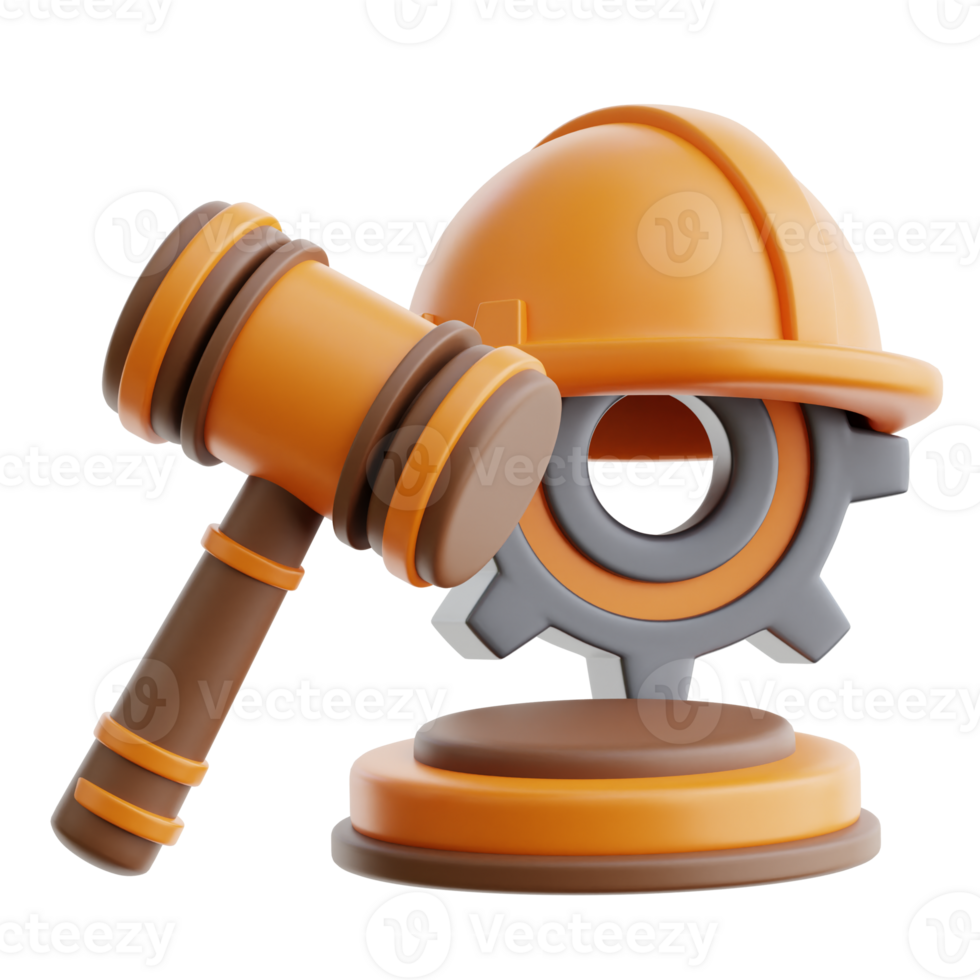 Labor Regulation 3d Icon Illustrations png