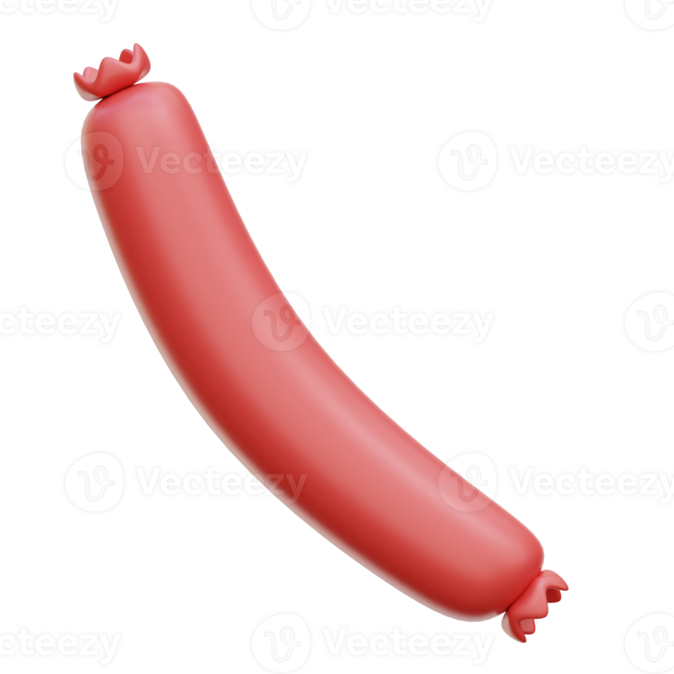 Sausage 3d Icon Illustrations png