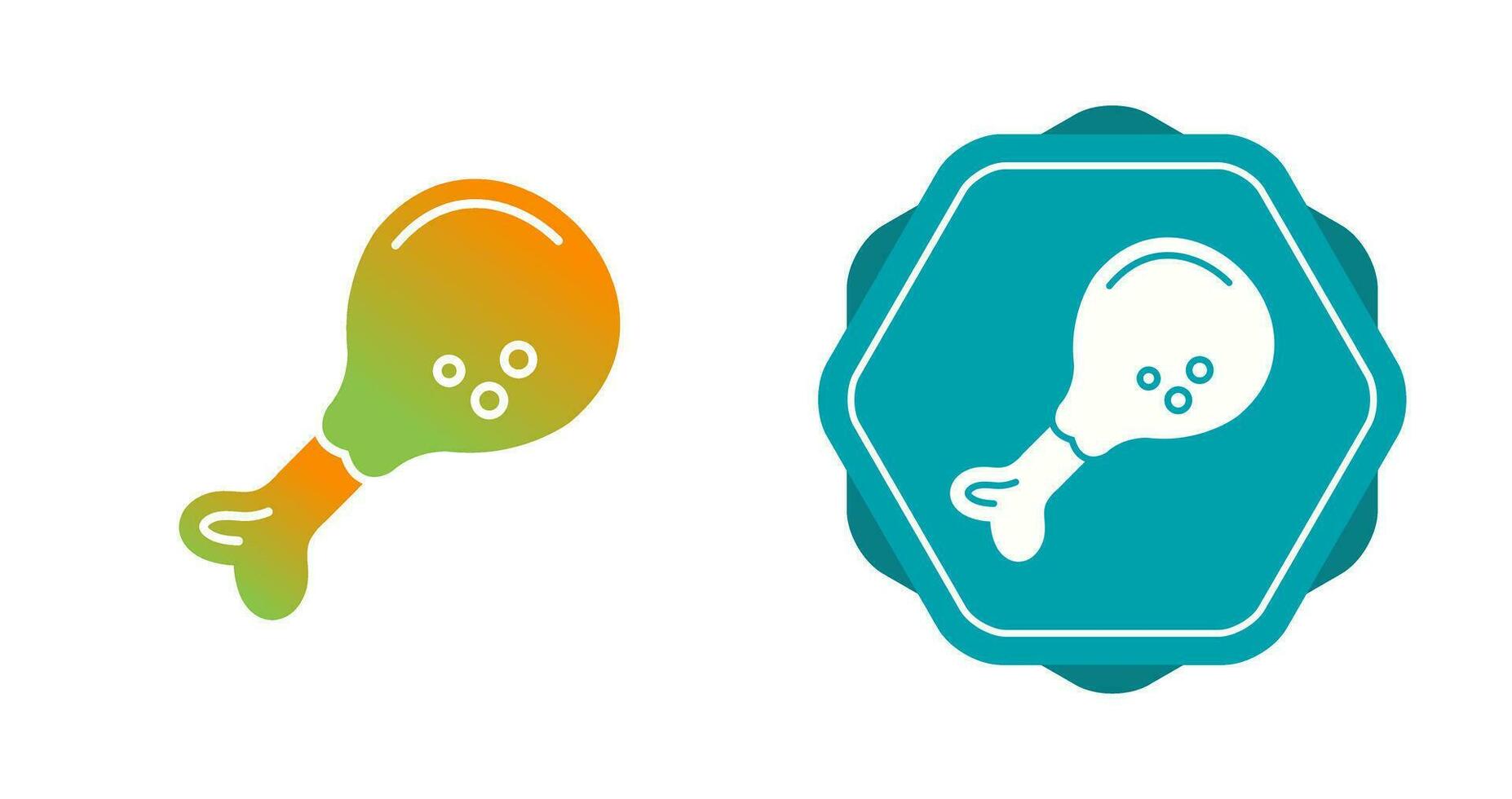 Leg Piece Vector Icon