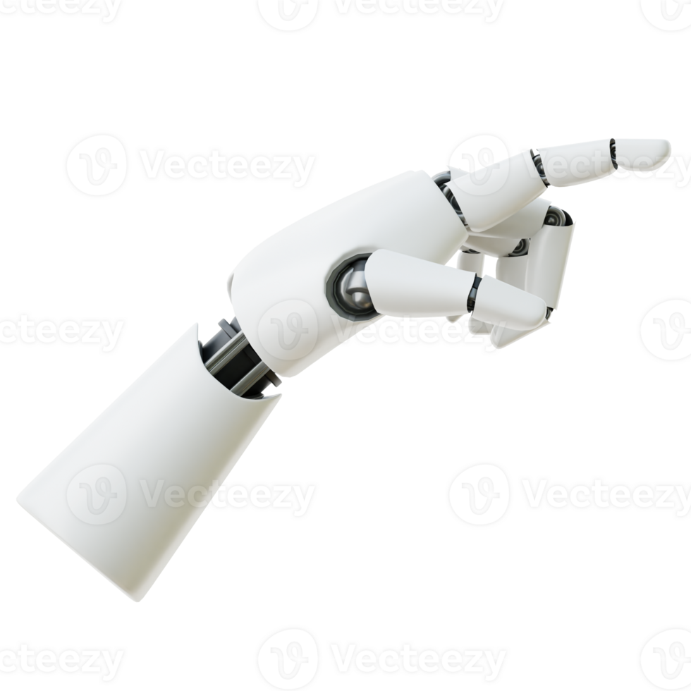 Robot Hand 3d Icon Illustrations png