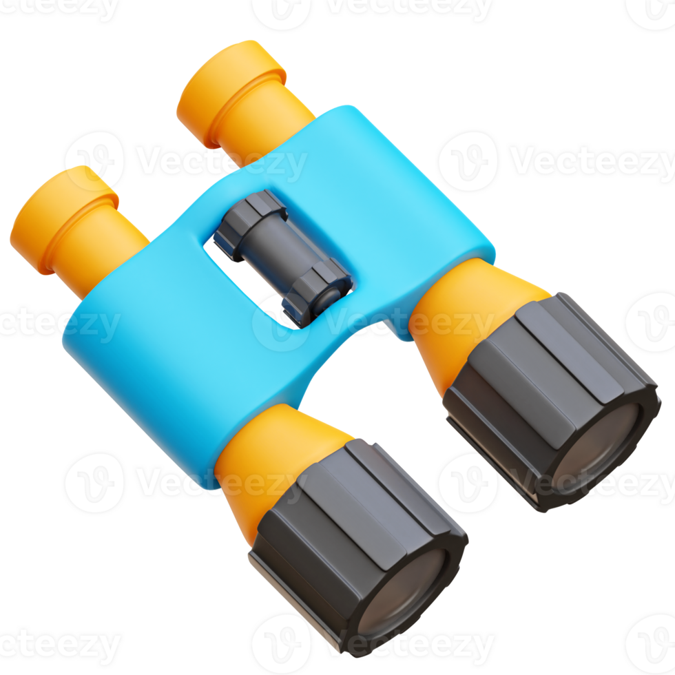 Binoculars 3d Icon Illustrations png