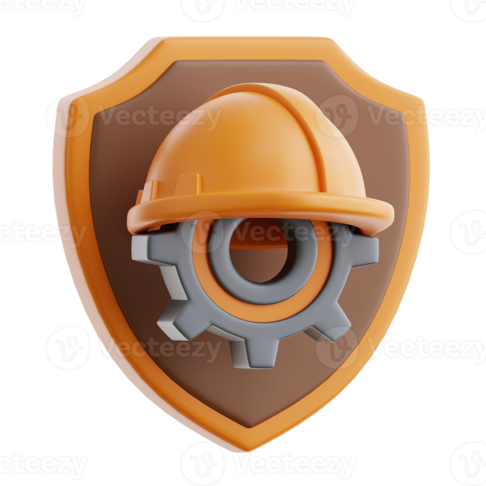 labor proteccion 3d icono ilustraciones png