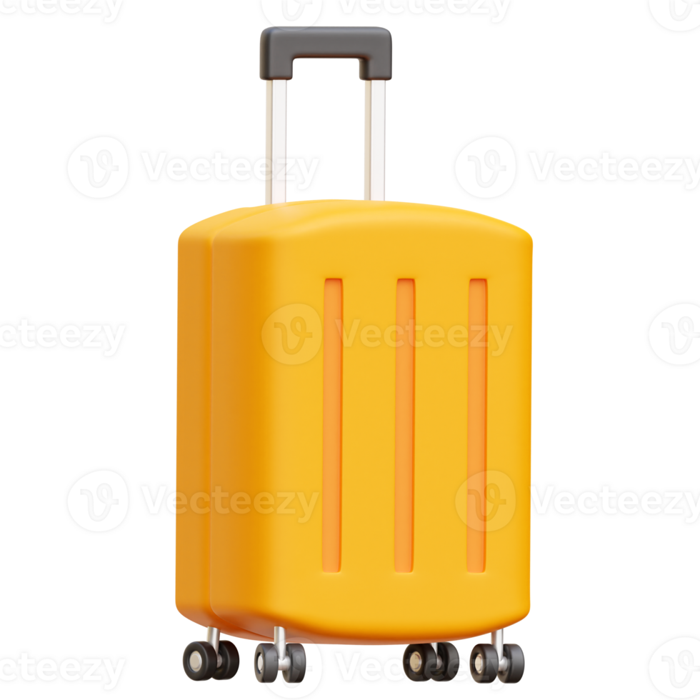Suitcase 3d Icon Illustrations png