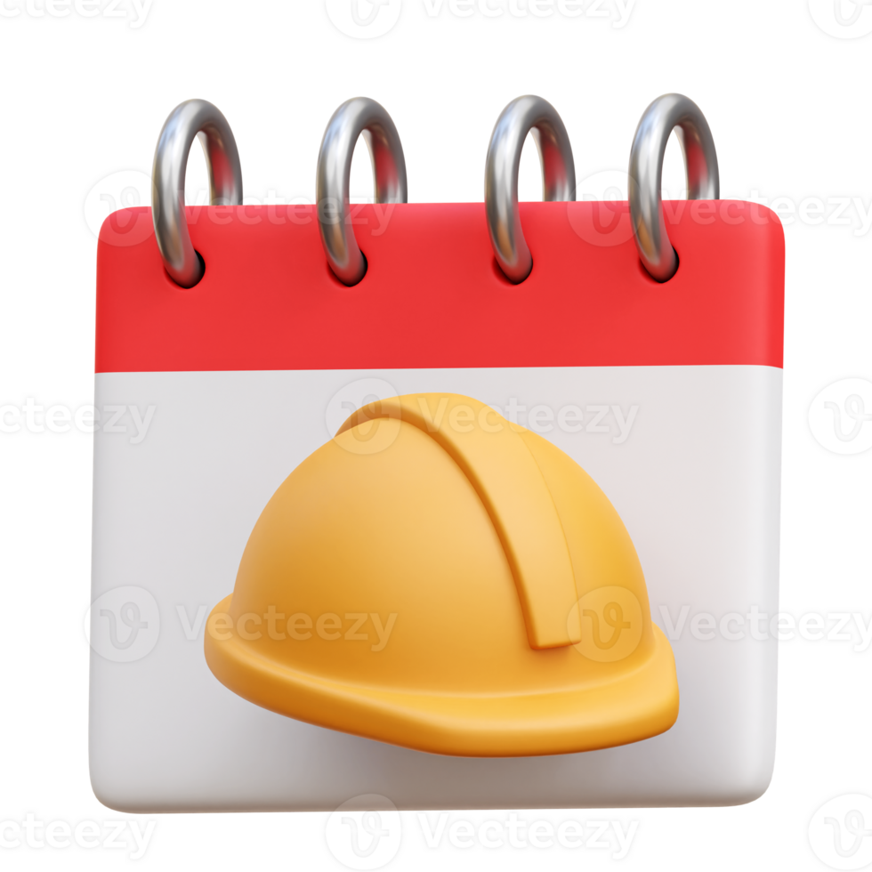 Labour Day 3d Icon Illustrations png