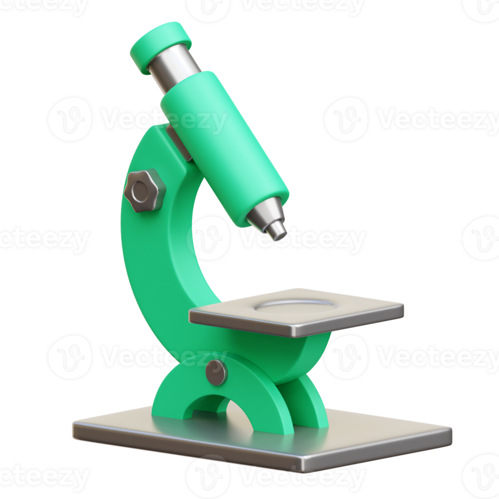 Microscope 3d Icon Illustration png