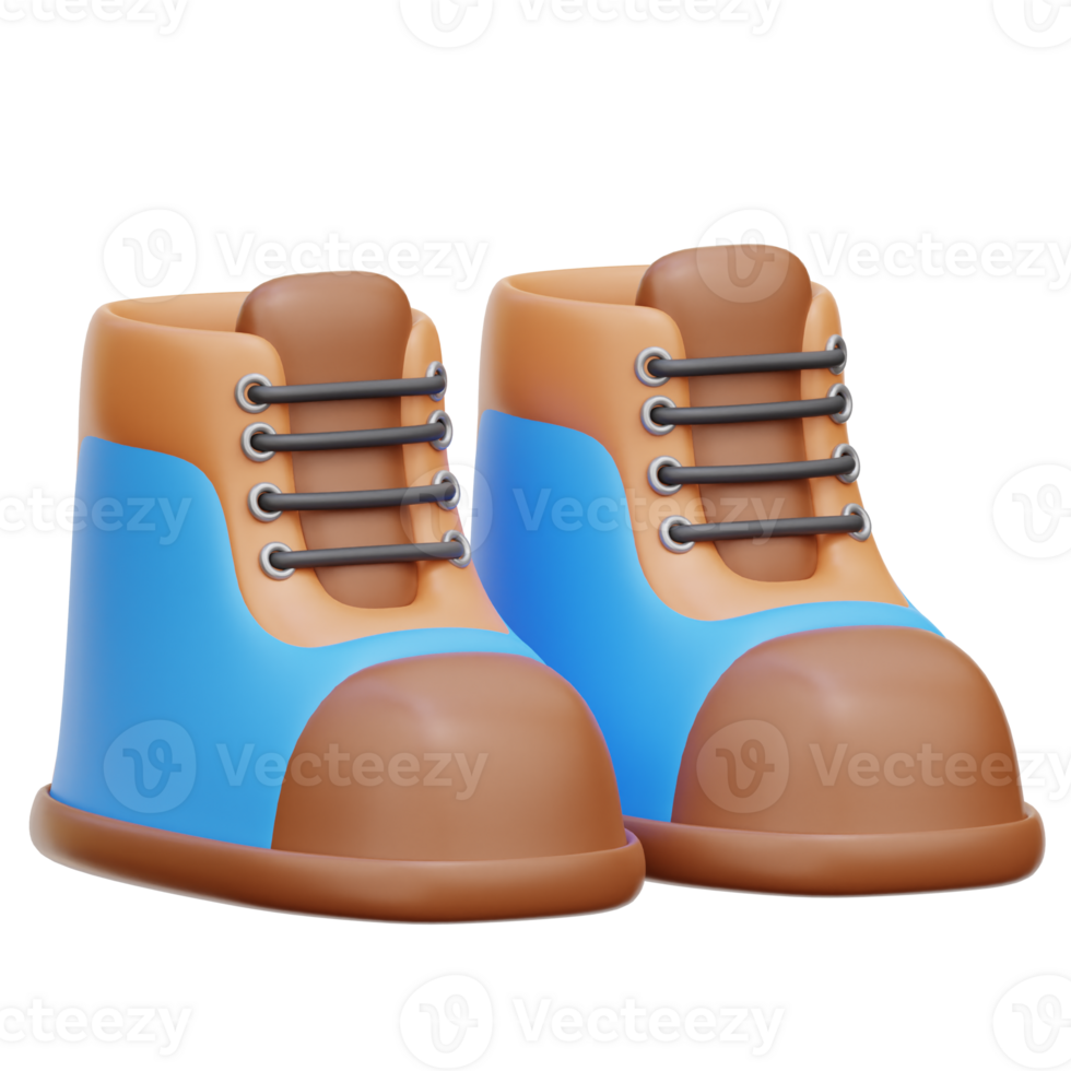 Boots 3d Icon Illustrations png