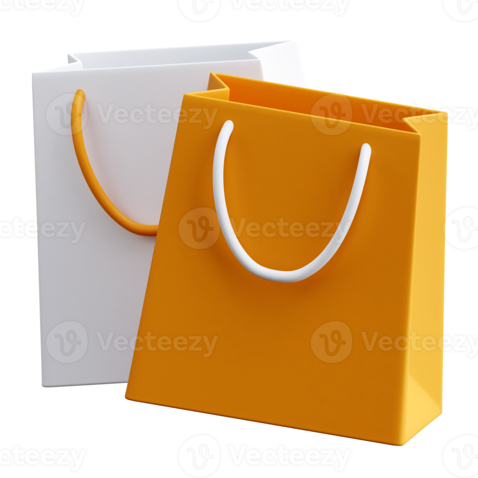 Shopping Bag 3d Icon Illustrations png