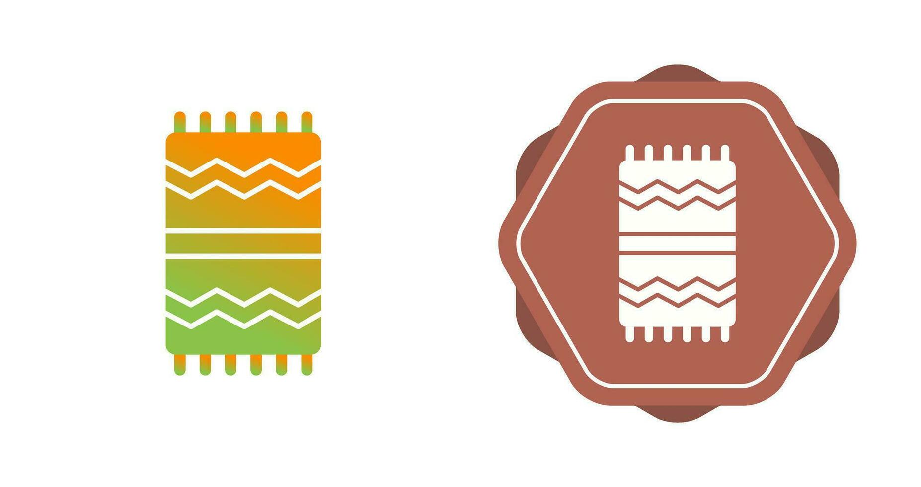 Beach Towel Vector Icon
