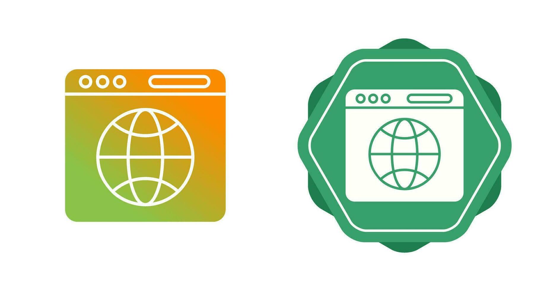 Browser Vector Icon