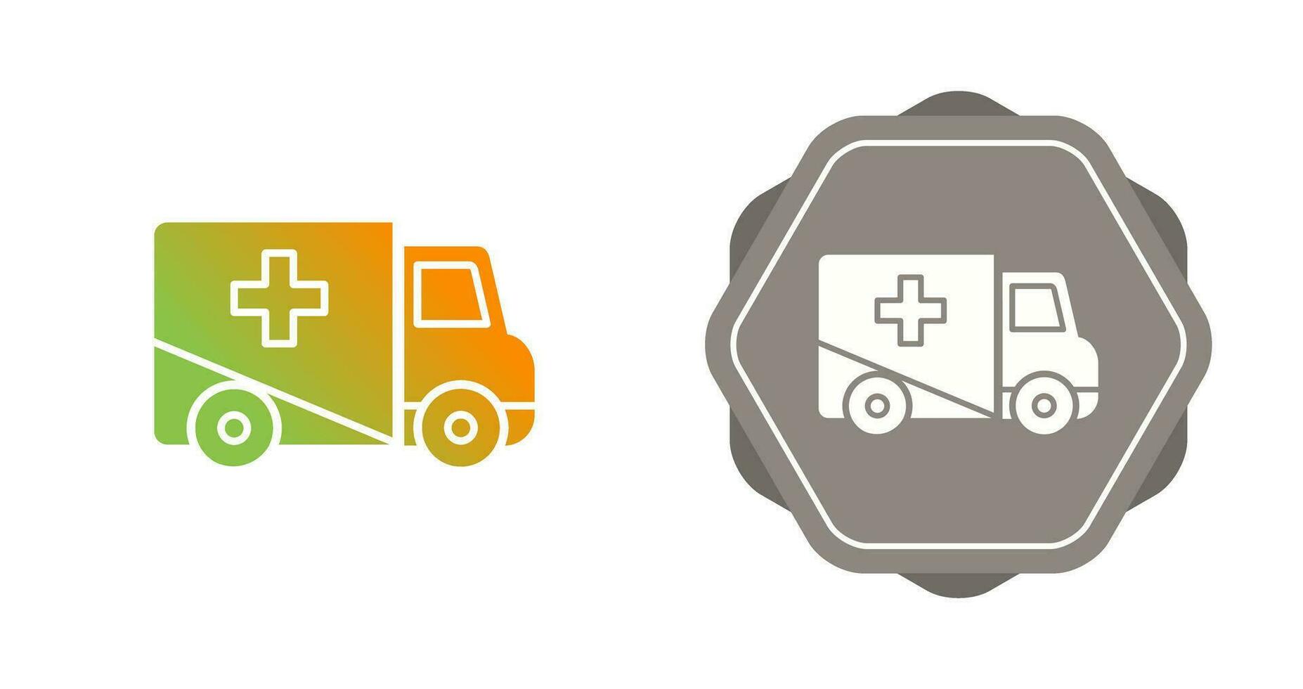 Ambulance Vector Icon