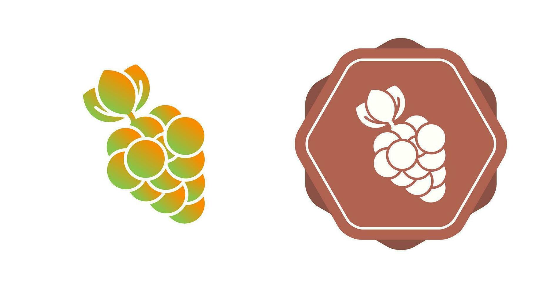 Grapes Vector Icon