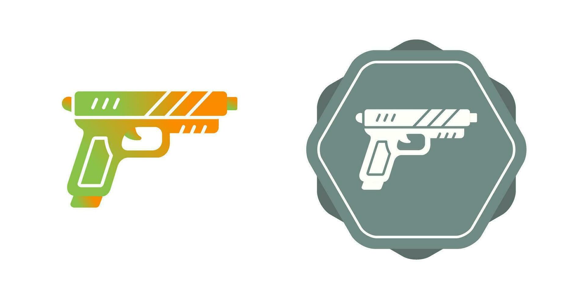 icono de vector de pistola