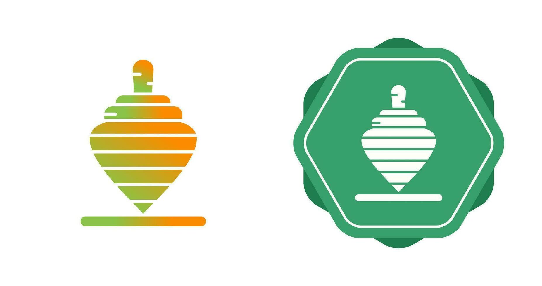 Spinning Top Vector Icon