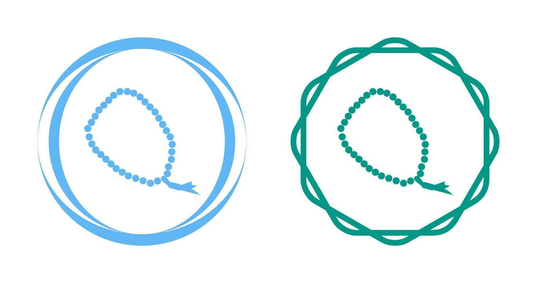 Prayer Beads Vector Icon
