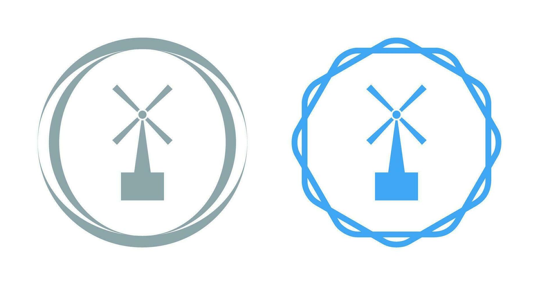 Windmills Vector Icon