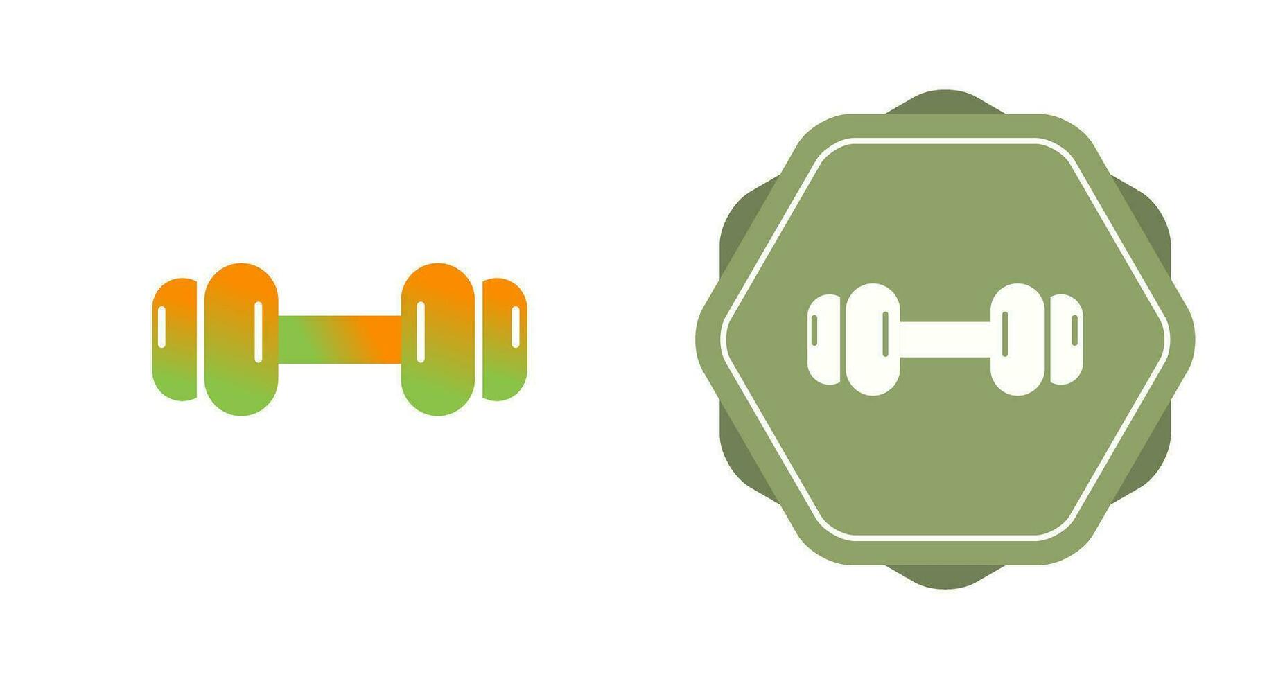 Dumbbells Vector Icon